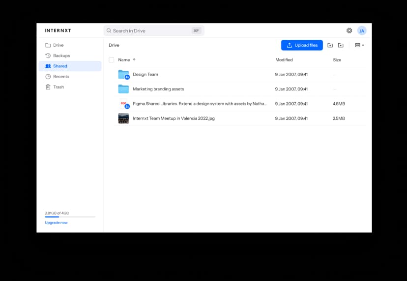 Generous upload limits Solution